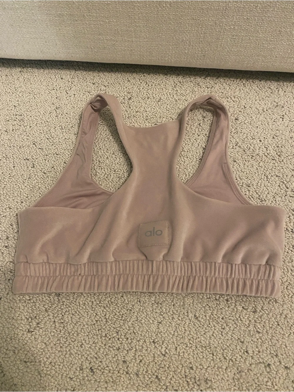 ALO Yoga Racerback Bralettes - Black & Taupe